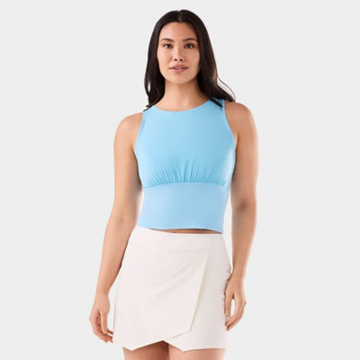 Thirty Three Threads - Unisex Solace Empire Waist Tank Surf