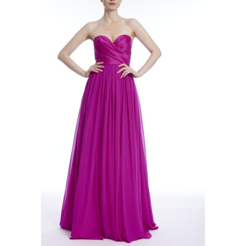 Badgley Mischka - Womens Strapls Plt Bodice