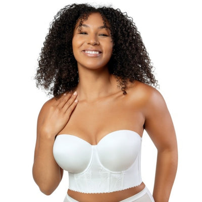 Parfait - Womens Elissa Bustier - Pearl White