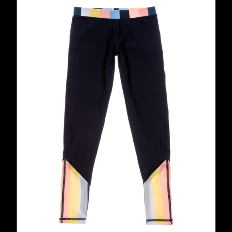 Snapper Rock - Girls Opti Stripe Swim Leggings