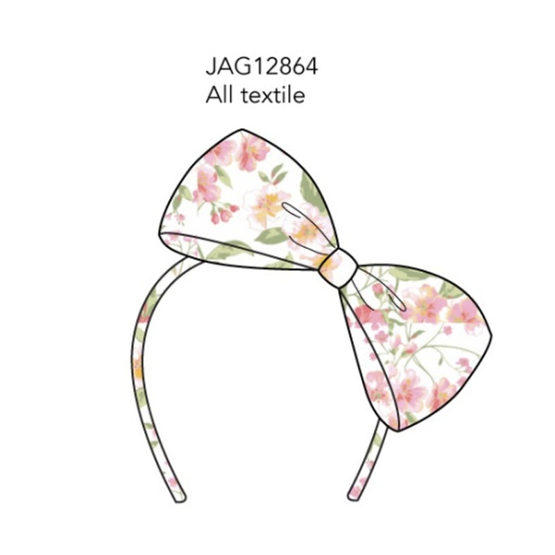 Janie and Jack - Kids G Multi Big Flrl Bow Hb Sm1