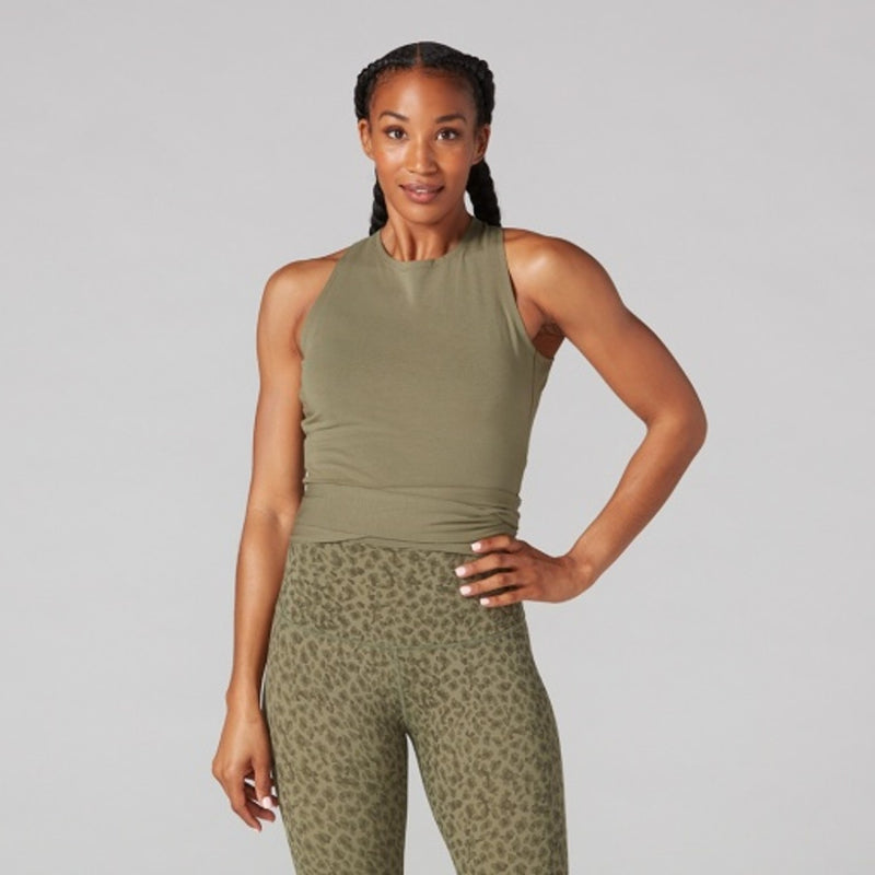 Thirty Three Threads - Unisex Wrap Around Tank Ebony