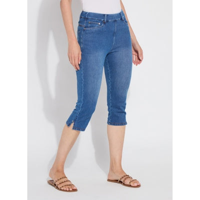 Lysse - Womens Granada Front Pocket Capri Denim