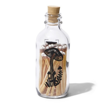 Skeem - Unisex Mushroom Mini Apothecary Match Bottle