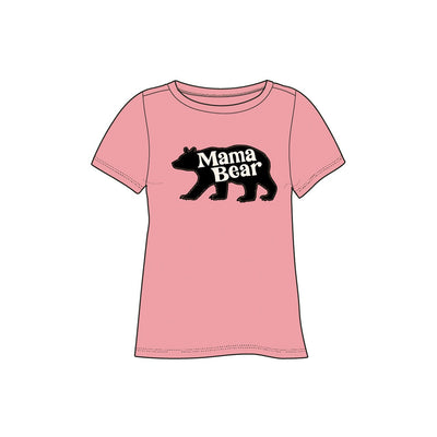 Little Blue House - Mama Bear Womens Pajama Tee