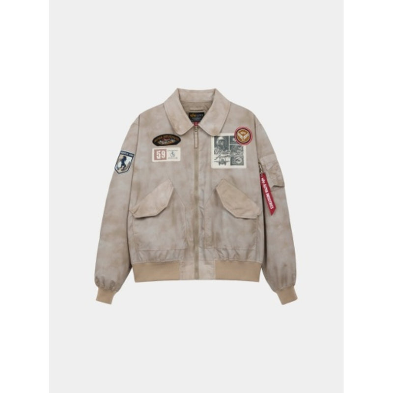 Alpha Industries - Mens Cwu 36/P Relaxed Fit Flight Jacket(Hunter Patch)