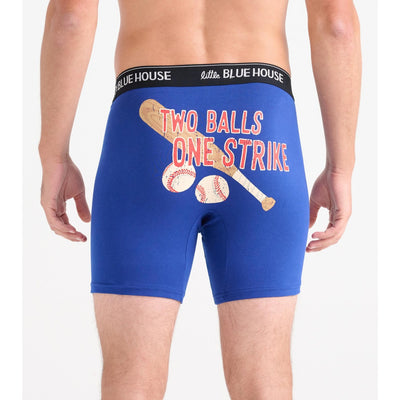 Little Blue House - Two Balls Mens Boxer Brief