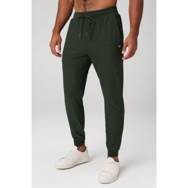 Fabletics - Mens the Cloud Jersey Jogger - Pine Shadow Heather