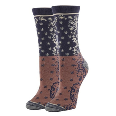 Oooh Yeah - Womens Bamboo Crew Socks Bandidio Women