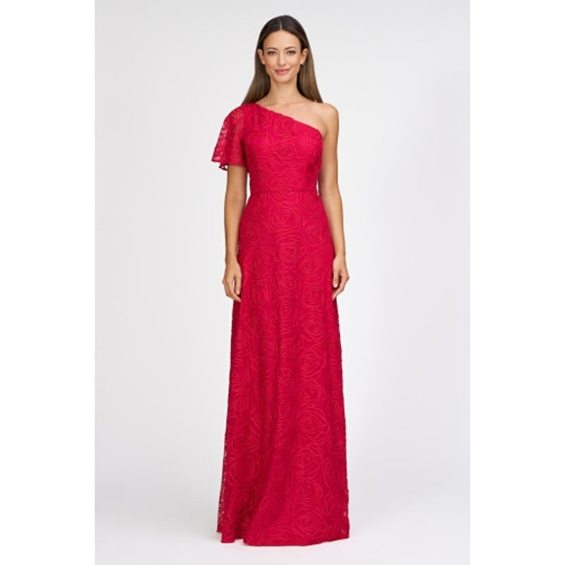 JS Collections - Womens Anastasia One Shoulder Gown