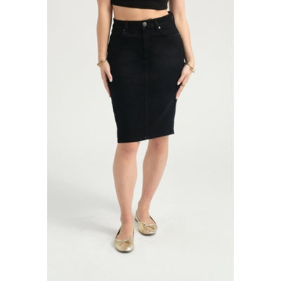1822 Denim - Womens 23" Sustainable High Waist Denim Skirt