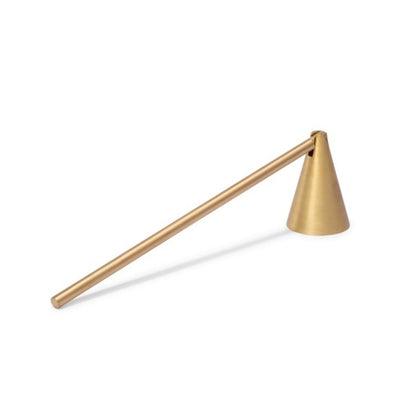 Skeem - Unisex Matte Gold Candle Snuffer
