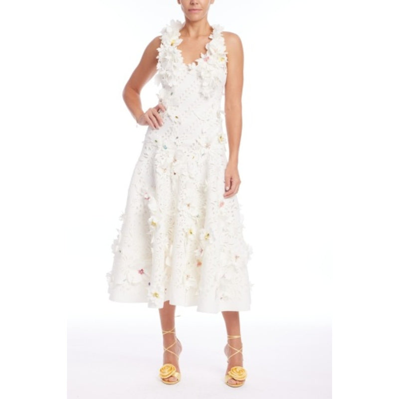 Badgley Mischka - Womens Cutout, 3d & Beads