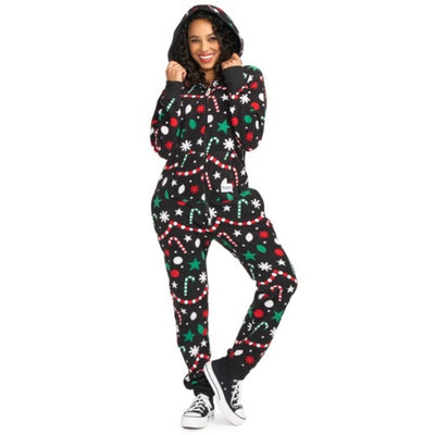 Tipsy Elves - Womens Holiday Goodies Jumpsuit