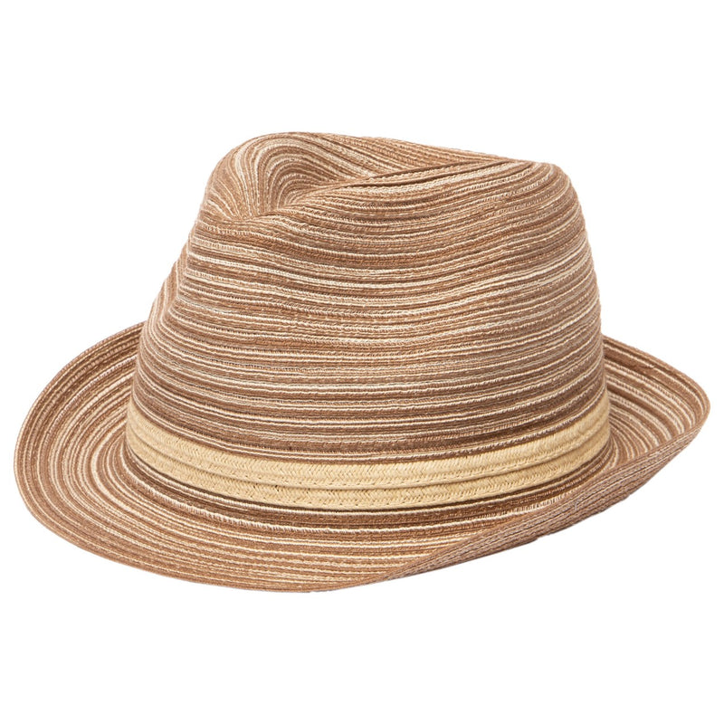 San Diego Hat Company - Womens Mixed Braid Fedora