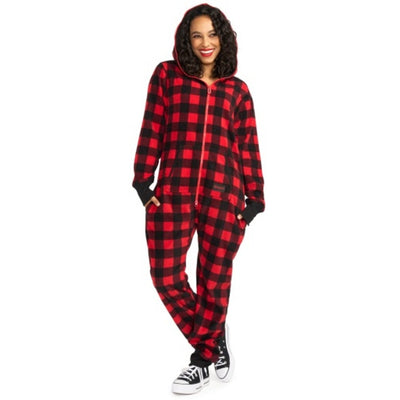 Tipsy Elves - Womens Lumberjack Jumpsuit