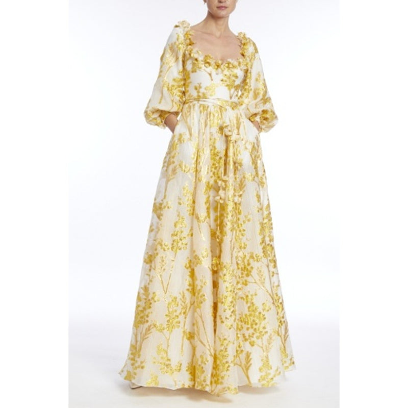 Badgley Mischka - Womens Open Bk Jqrd Ballgwn