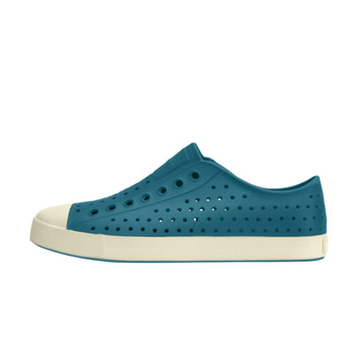 Native Shoes - Unisex Jefferson Footwear - Faded Glory Blue/ Bone White