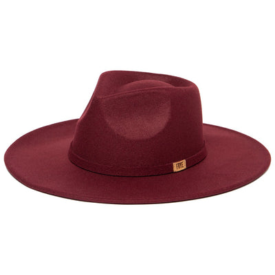 San Diego Hat Company - Faux Felt Stiff Brim Fedora