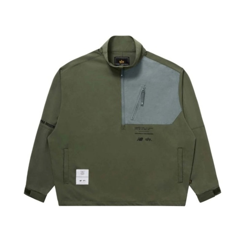 Alpha Industries - Mens Alpha X New Balance Quarter Zip Pullover