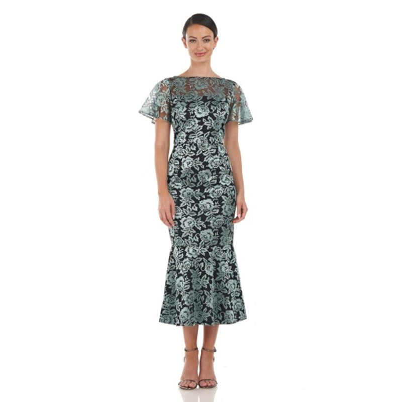 JS Collections - Womens Trinity Tea Length Dress