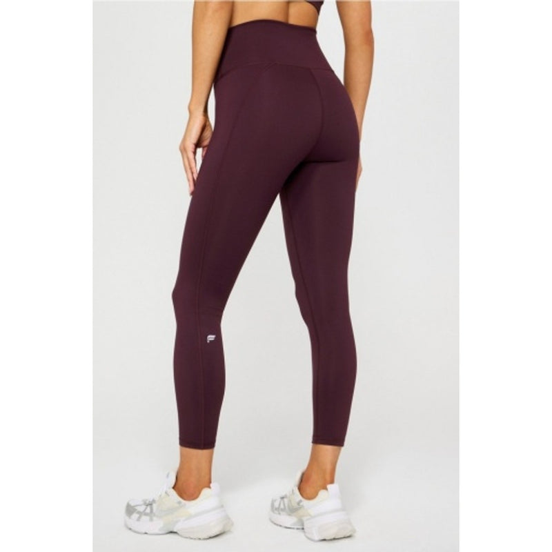Fabletics - Womens Define High-Waisted 7/8 - Oxblood