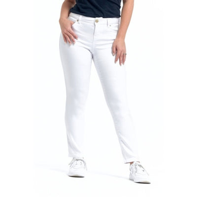 1822 Denim - Womens Petite 26" Butter Mid-Rise Skinny