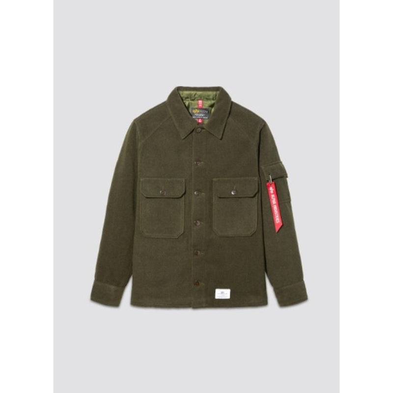 Alpha Industries - Mens Wool Shirt Jacket