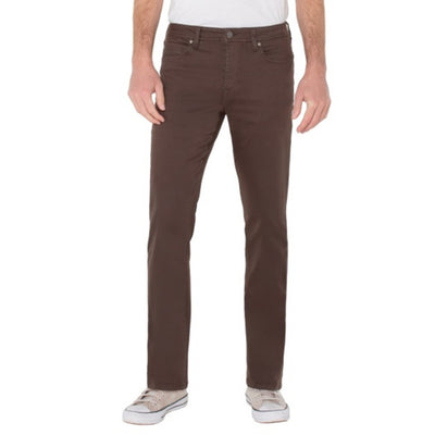 Liverpool Los Angeles - Womens Kingston Modern Straight 30" Ins - Chocolate Brown