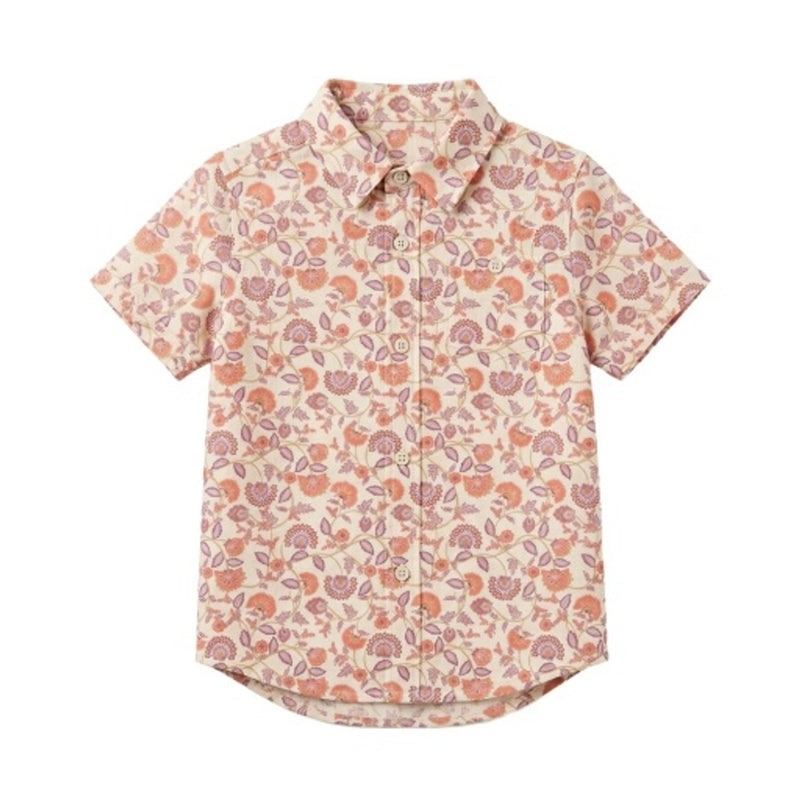 Hope & Henry - Boys Linen Short Sleeve Shirt