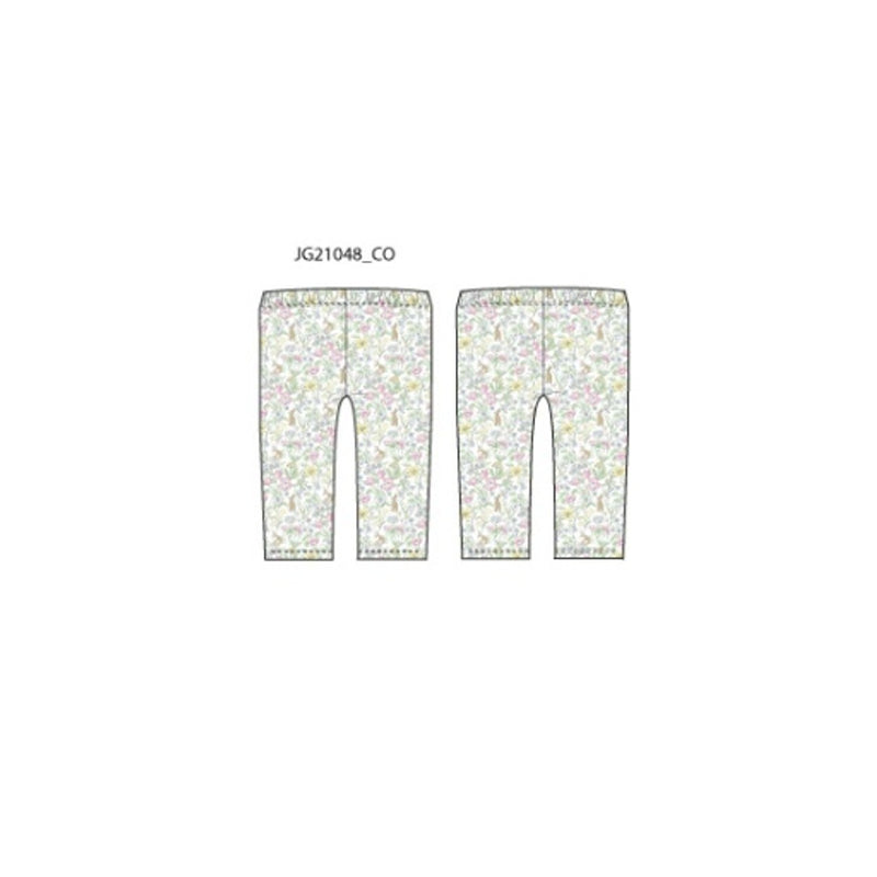 Janie and Jack - Girls K X Multi Bunny Legging E1