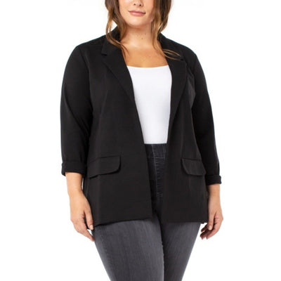 Liverpool Los Angeles - Womens Boyfriend Blazer with Princess Darts