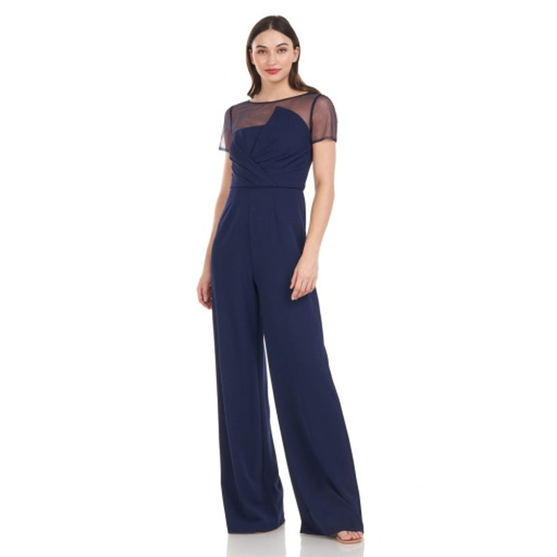 JS Collections - Womens Tia Draped Bodice Jumpsuit