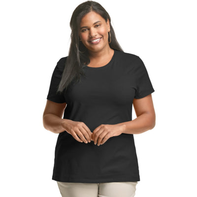 Hanes - Womens Just My Size Women’S Cotton Crewneck T-Shirt (Plus Size)