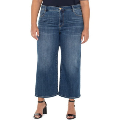 Liverpool Los Angeles - Womens Stride Hr Crop Wide 26: Ins