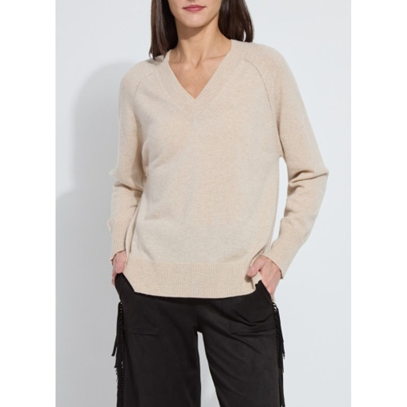 Lysse - Womens Aveline Oversized Washable 100% Cashmere Sweater