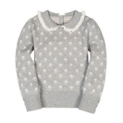 Hope & Henry - Girls Organic Peter Pan Collar Sweater
