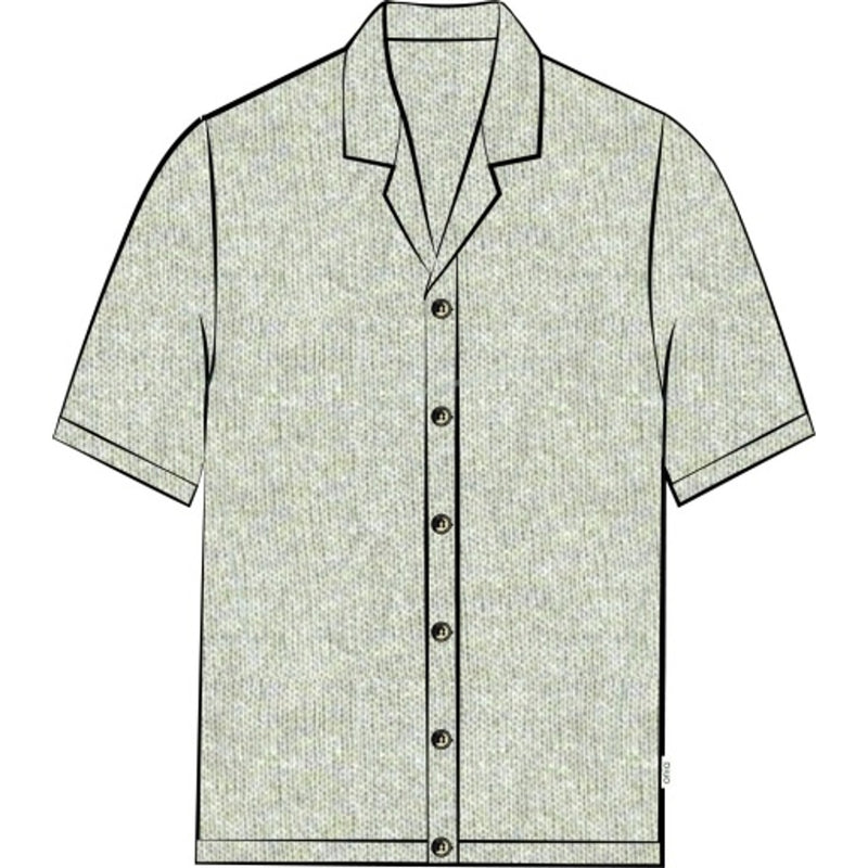 Onia - Mens Silk Linen Camp Shirt