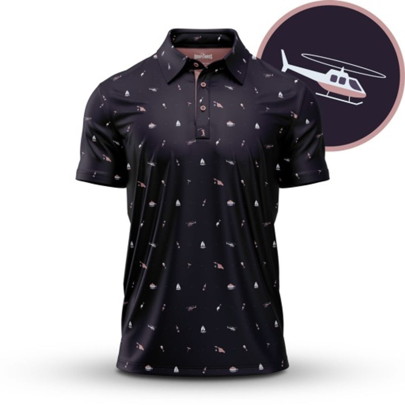 Bogey Bros - Mens the Mixer Polo - the Mixer