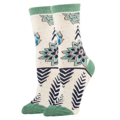 Oooh Yeah - Womens Crew-Succulent Dreams