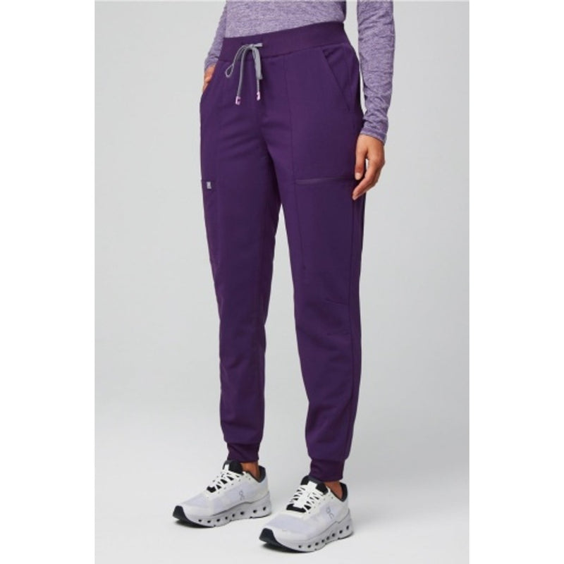 Fabletics - Womens High-Rise on-Call Scrub Jogger - Acai