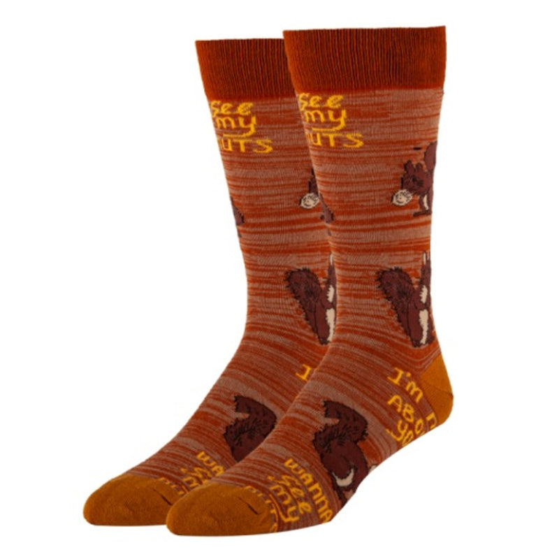 Oooh Yeah - Mens Crew Socks-Nuts About U