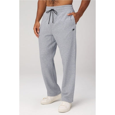 Fabletics - Mens the Go-to Straight Leg Pant - Classic Grey Heather