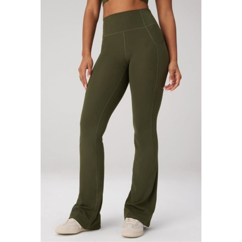 Fabletics - Womens Oasis High-Waisted Pocketed Kick Flare