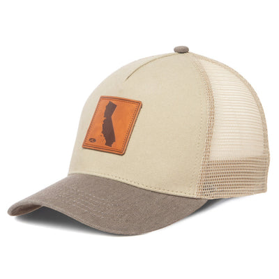 San Diego Hat Company - Recycled Cotton Canvas Trucker Hat with Embossed