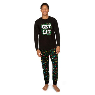 Tipsy Elves - Mens Get Lit Pajamas