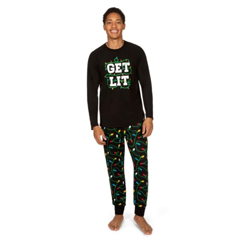 Tipsy Elves - Mens Get Lit Pajamas