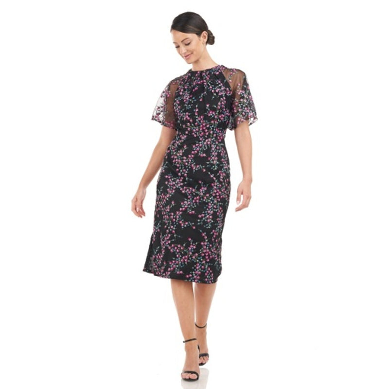 JS Collections - Womens Joanna Flutter Cocktail Dress