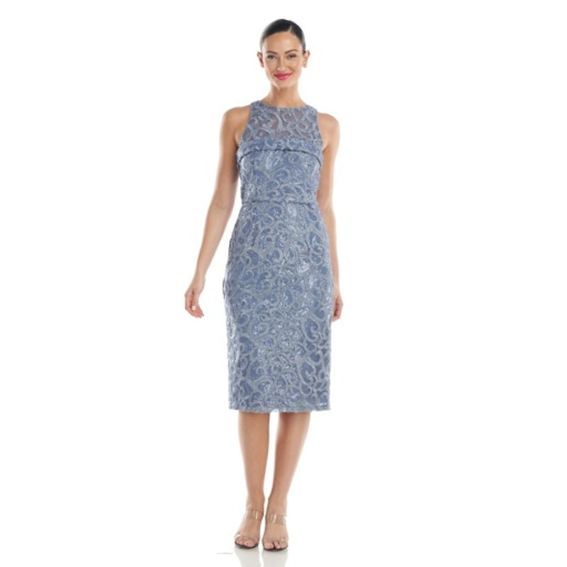 JS Collections - Womens Jessa Cuff Cocktail Dress