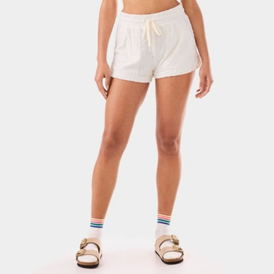 Thirty Three Threads - Unisex Palm Terry Short Coconut